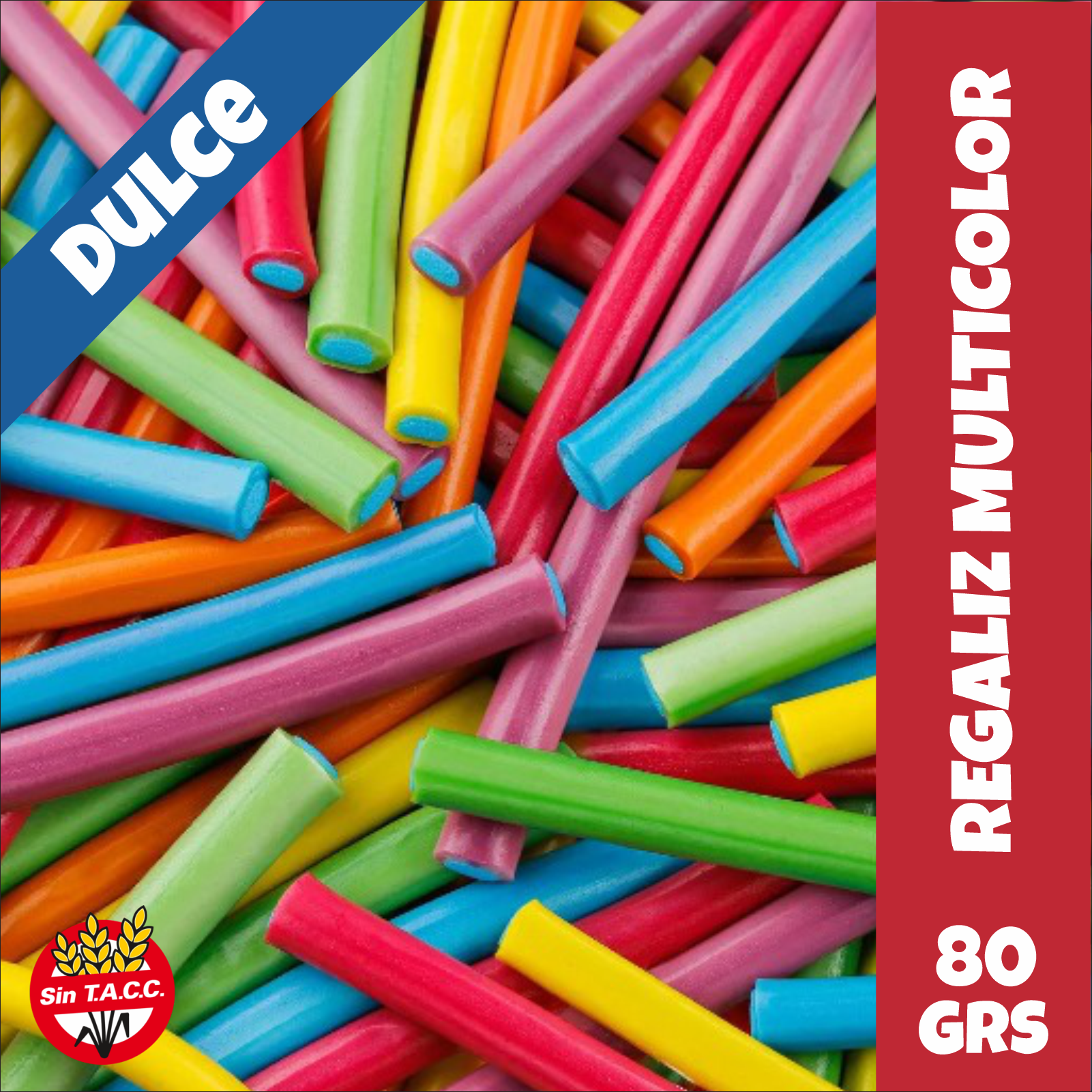 Regaliz Multicolor Fini