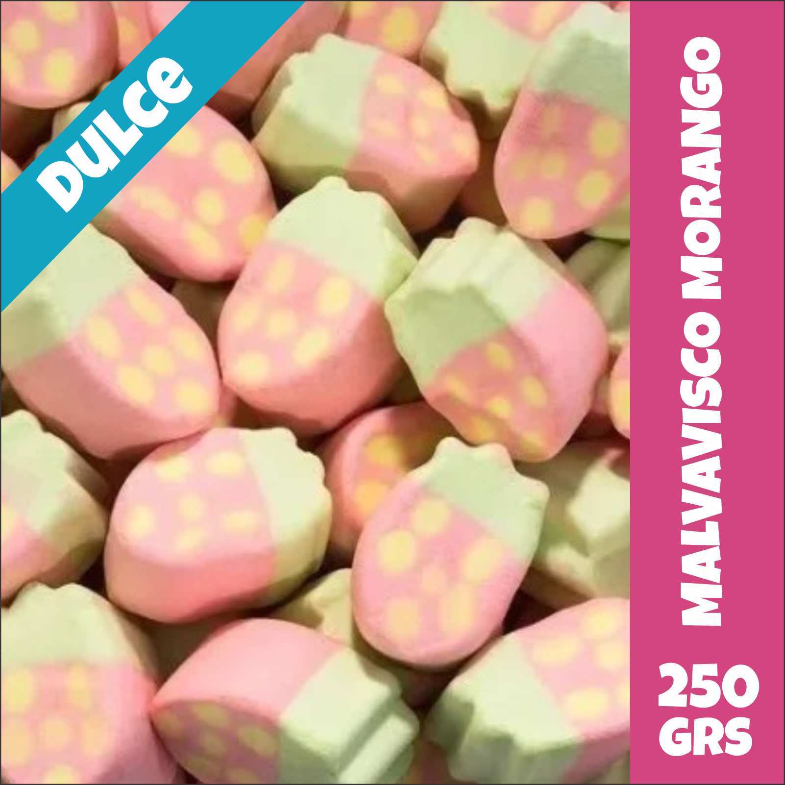 Malvaviscos Morango Fini