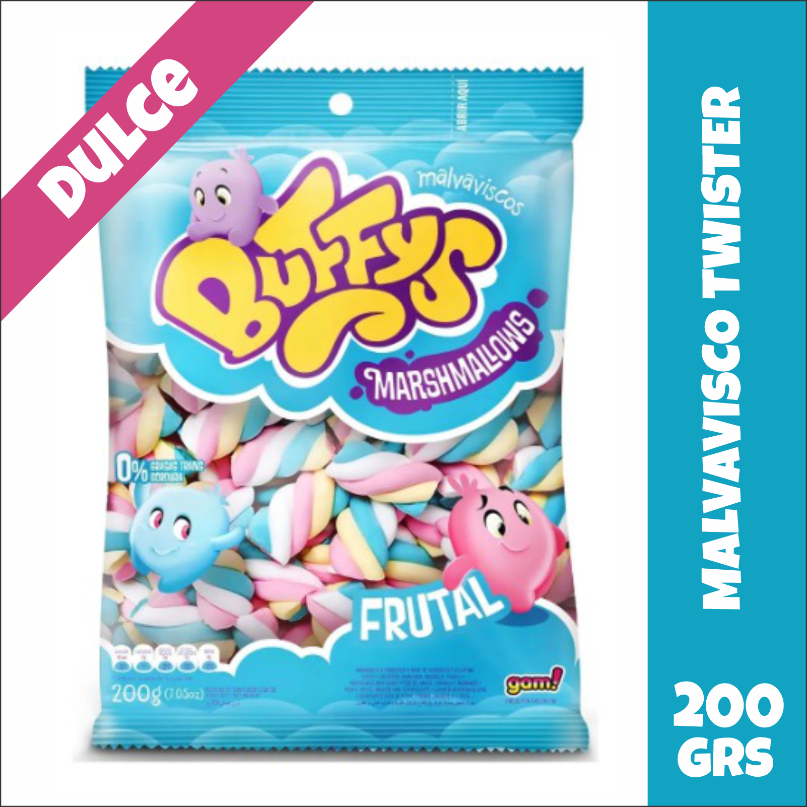 Malvaviscos Twister Buffys