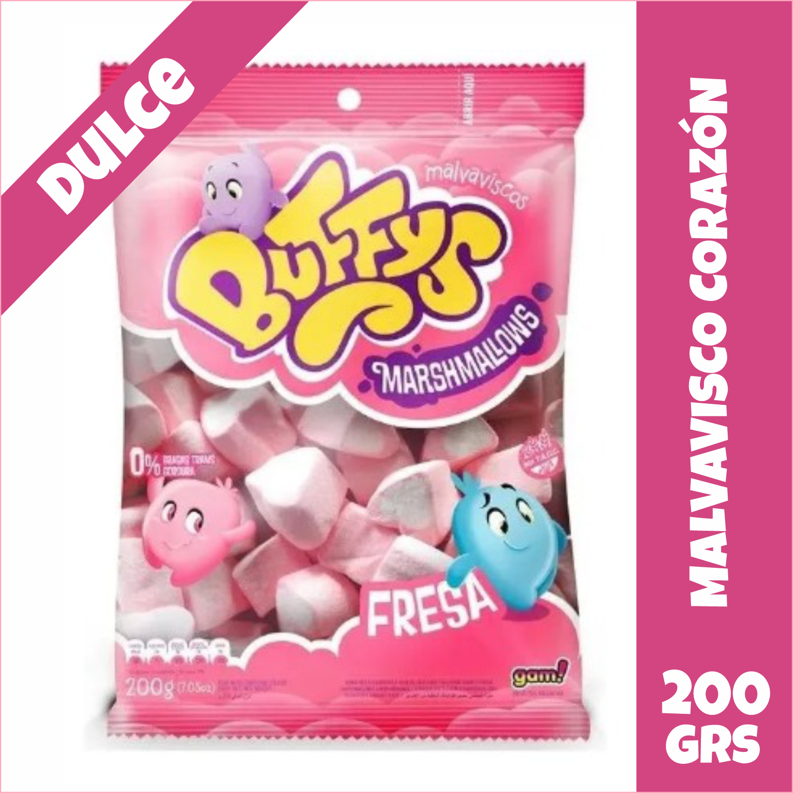 Malvaviscos Corazón Buffys