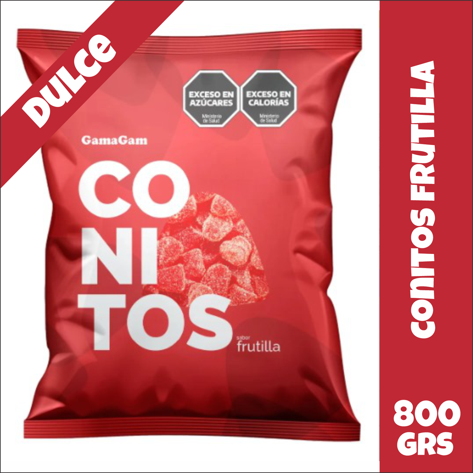Conitos Frutilla Dulces Gamma Gam