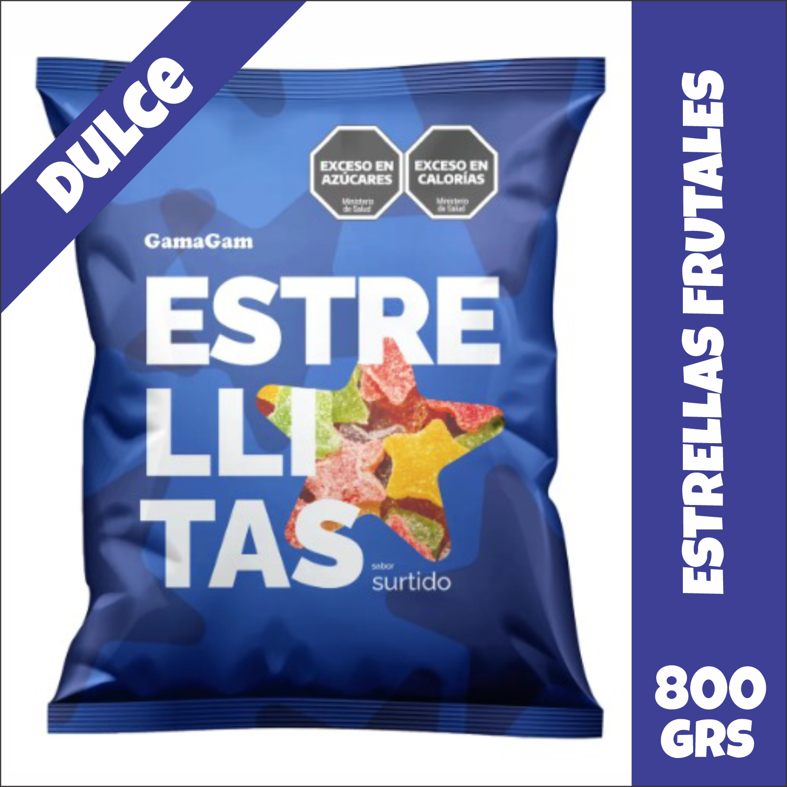 Estrellitas Frutales Dulces Gamma Gam