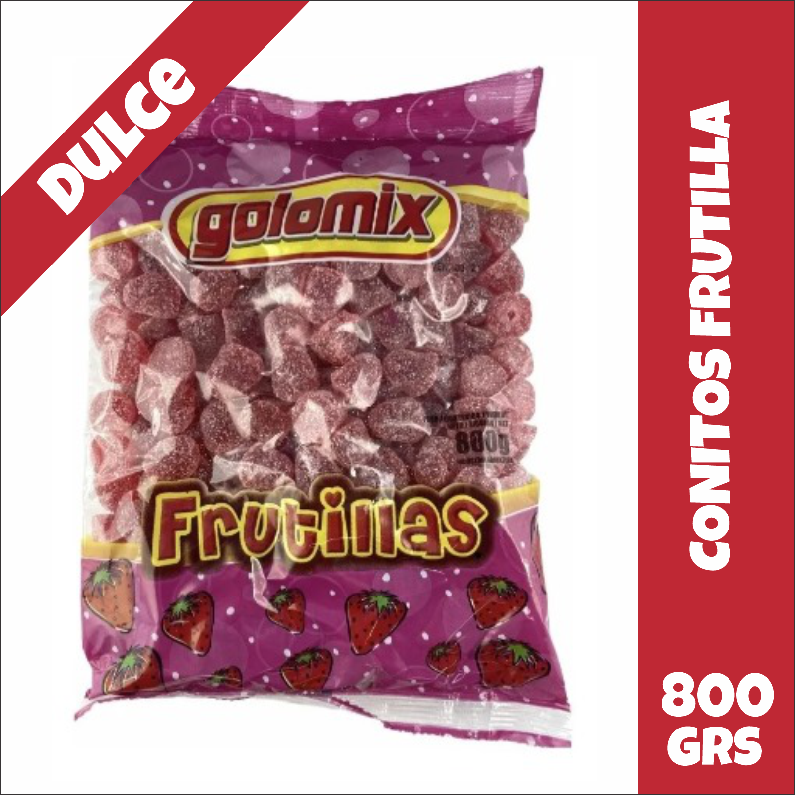 Conitos Frutilla Dulces Golomix