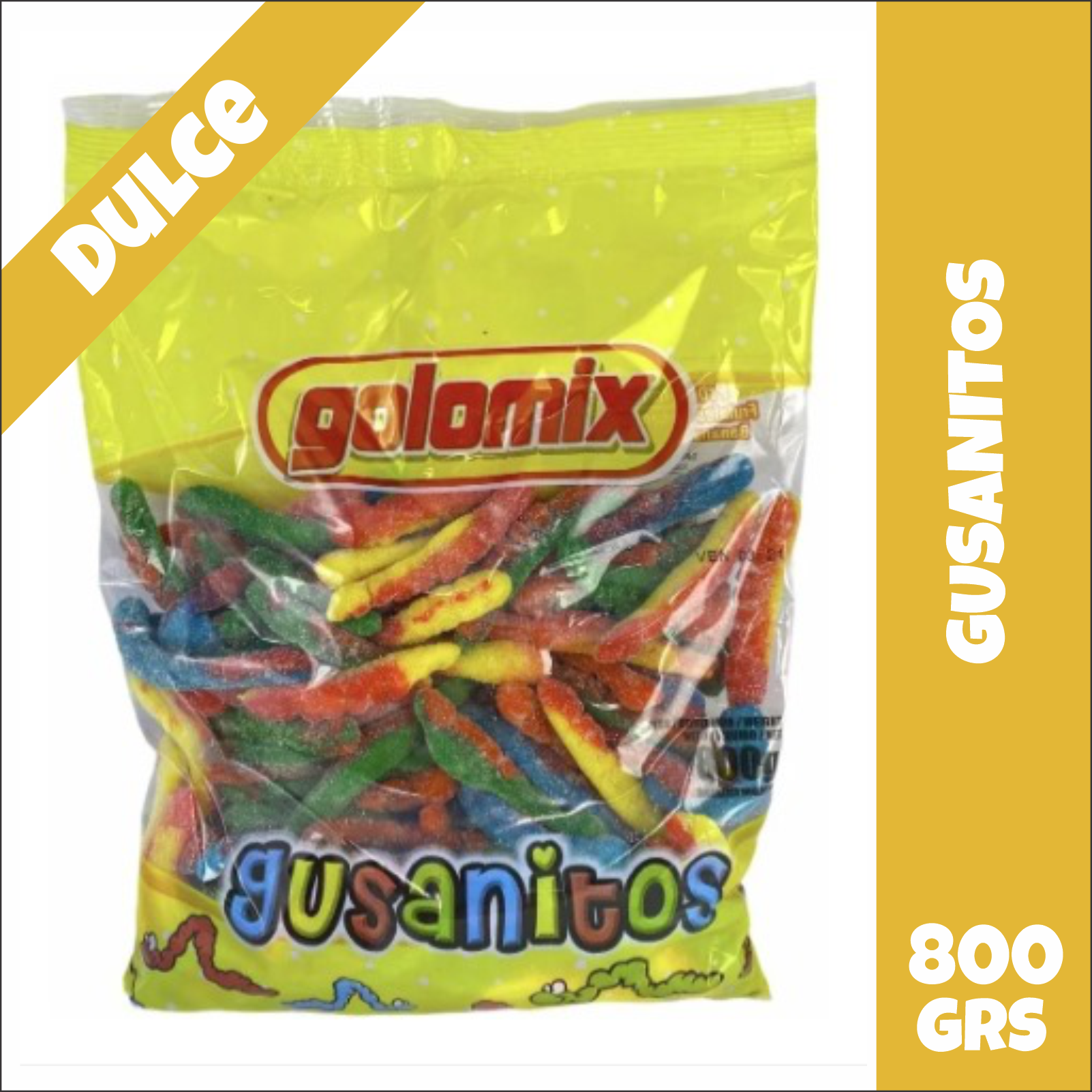 Gusanitos Dulces Golomix