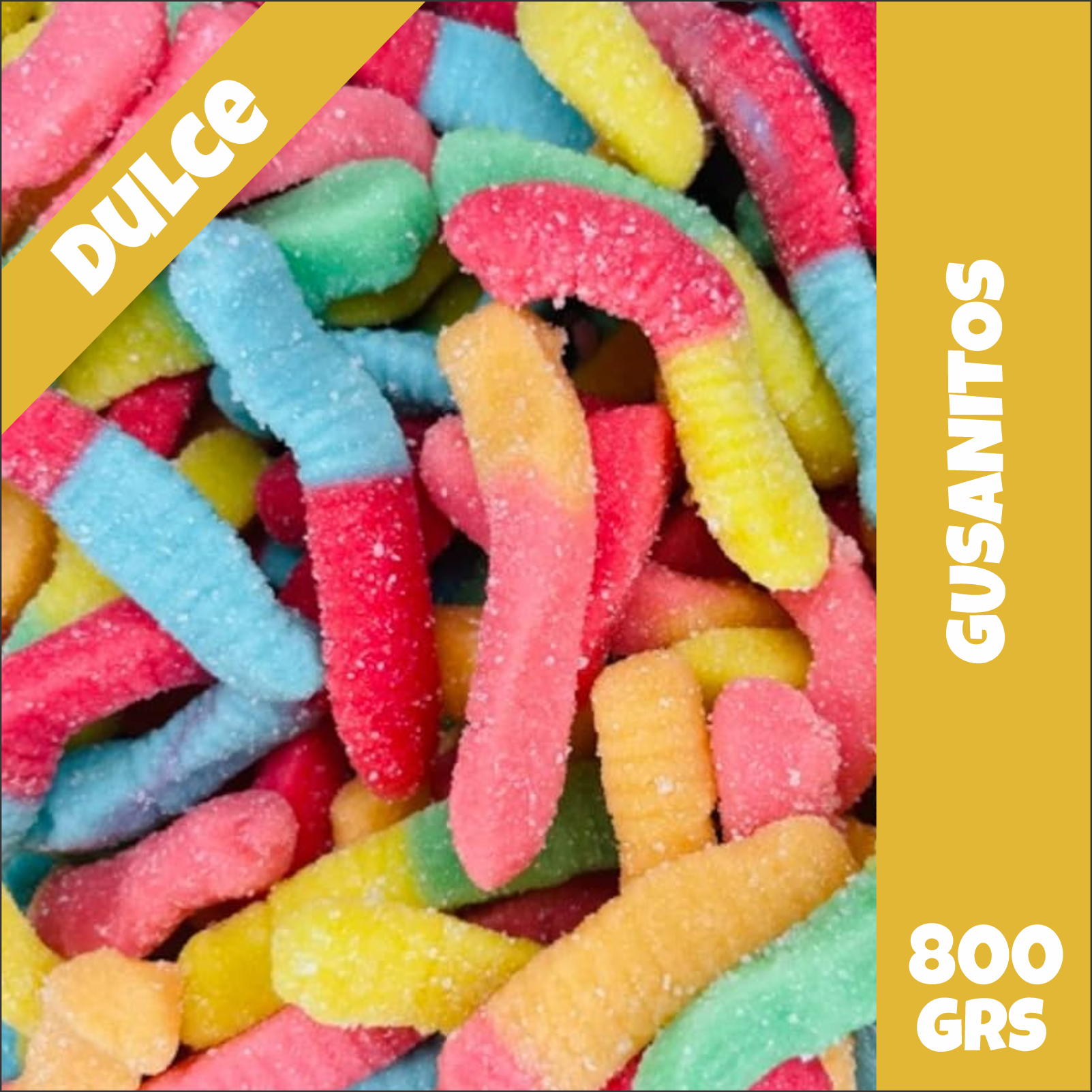 Gusanitos Dulces Golomix