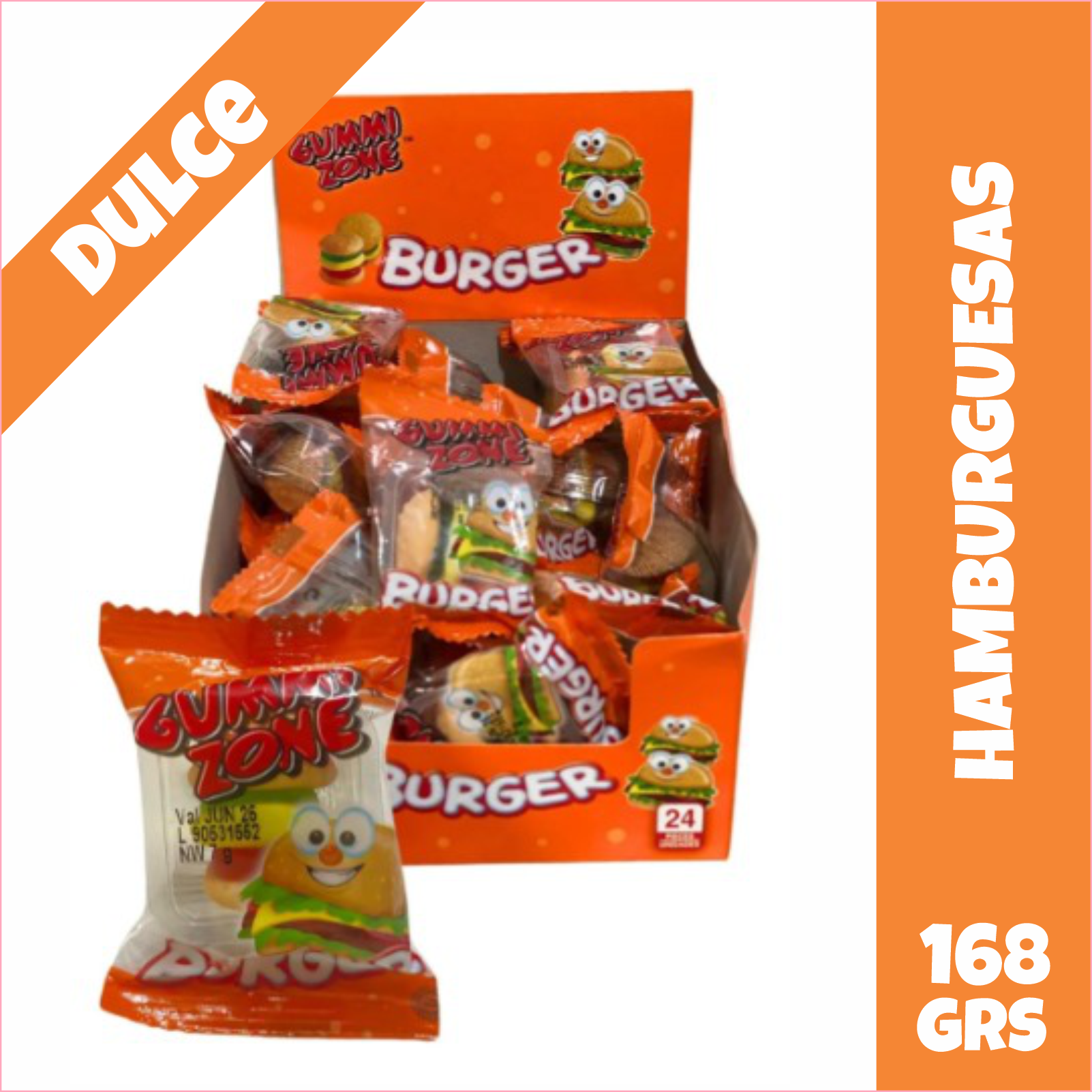 Hamburguesas Dulces Gummi Zone