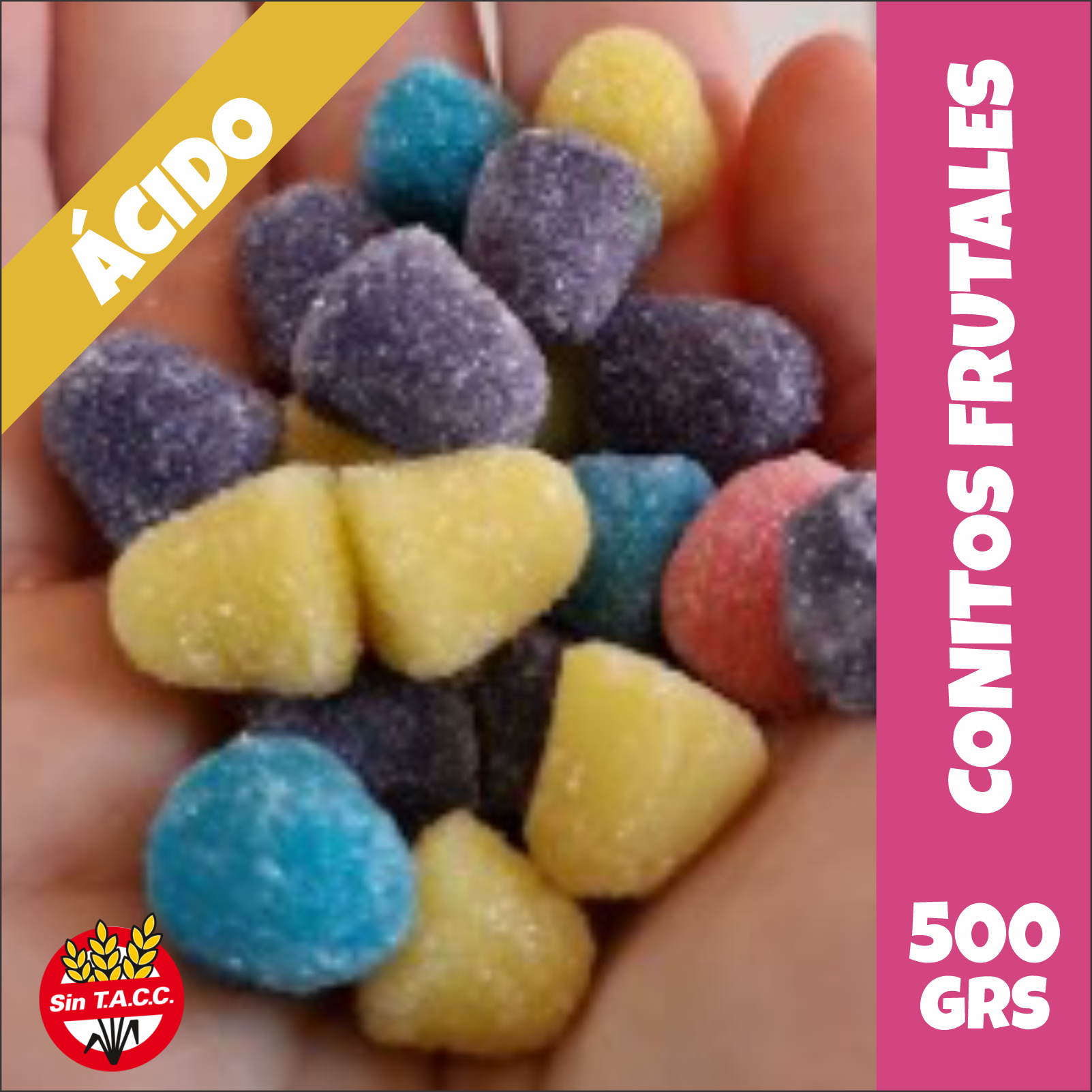 Conitos Frutales Ácidos Misky