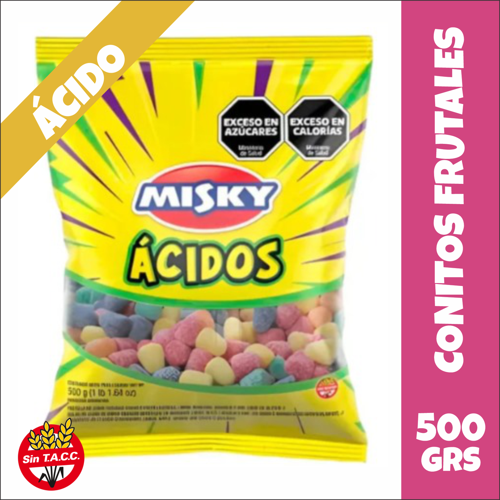 Conitos Frutales Ácidos Misky