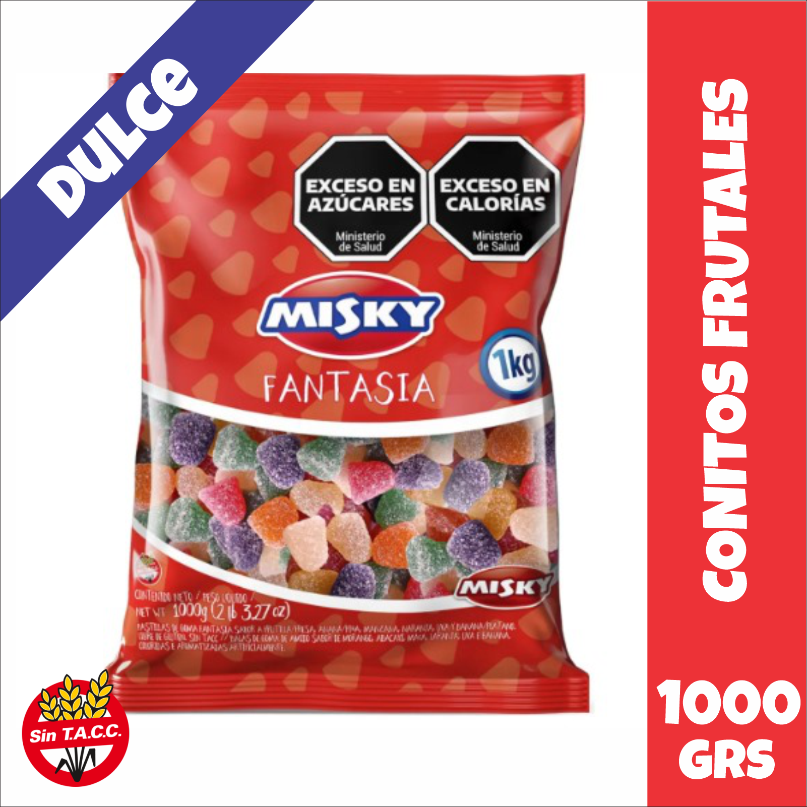 Conitos Frutales Dulces Misky