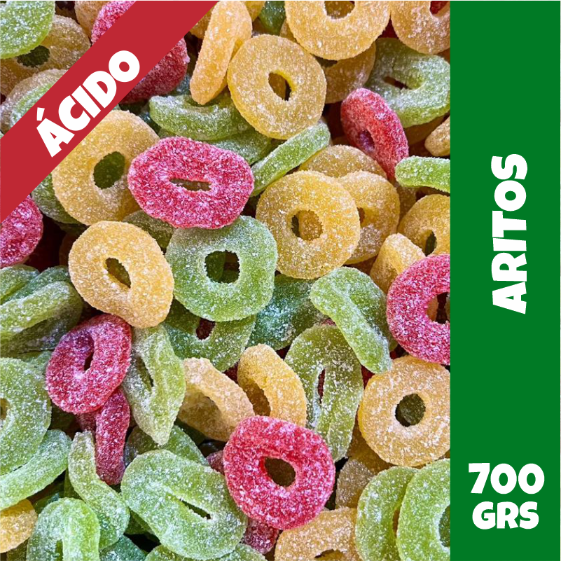 Aritos Ácidos La Piñata