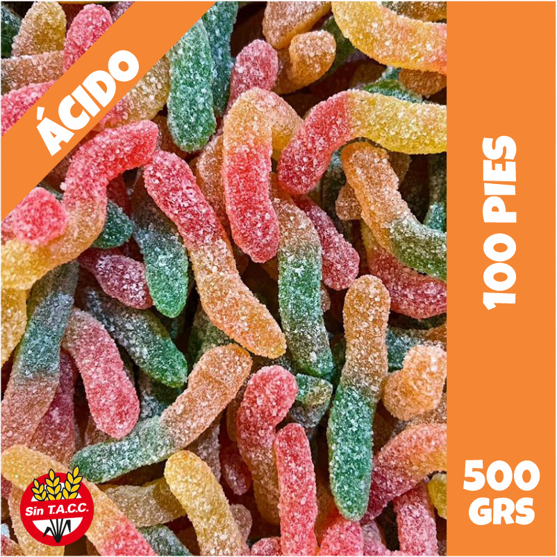 100 Pies Ácidos Yummy