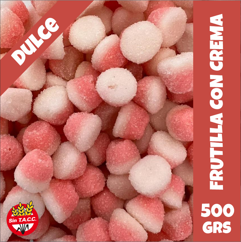 Frutilla Con Crema Dulces Yummy
