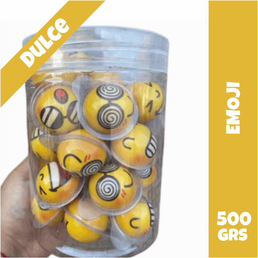 Gomita rellena Emoji (sabor fresa) Dulce Importada