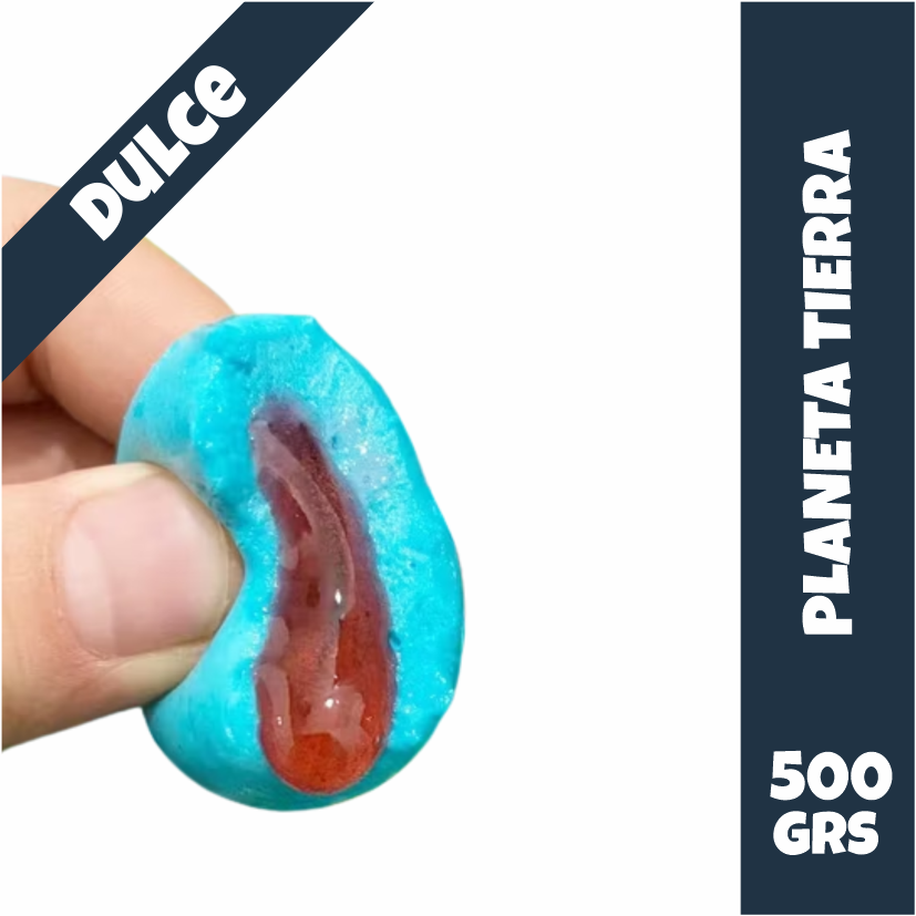 Gomita Planeta Tierra Sabor Frutal Dulce Importada