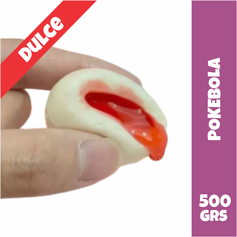 Gomita Pokebola Sabor Frutal Dulce Importada