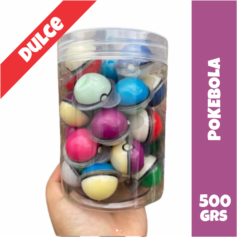 Gomita Pokebola Sabor Frutal Dulce Importada