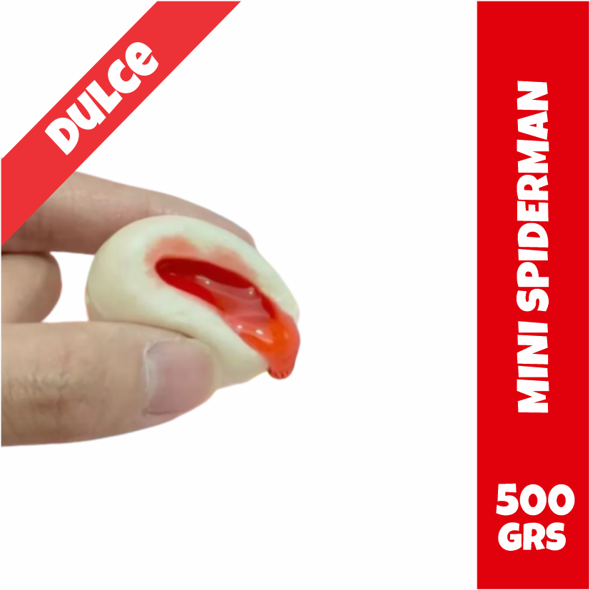Gomita rellena Mini Spiderman Dulce Importada