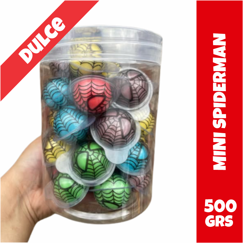 Gomita rellena Mini Spiderman Dulce Importada