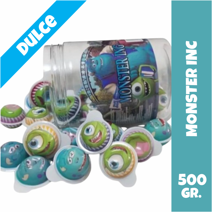 Gomitas Monster Inc Dulces Rellenas Importadas