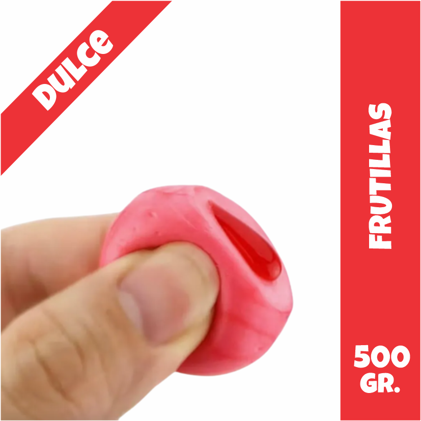 Gomitas Frutillas Dulces Rellenas Importadas