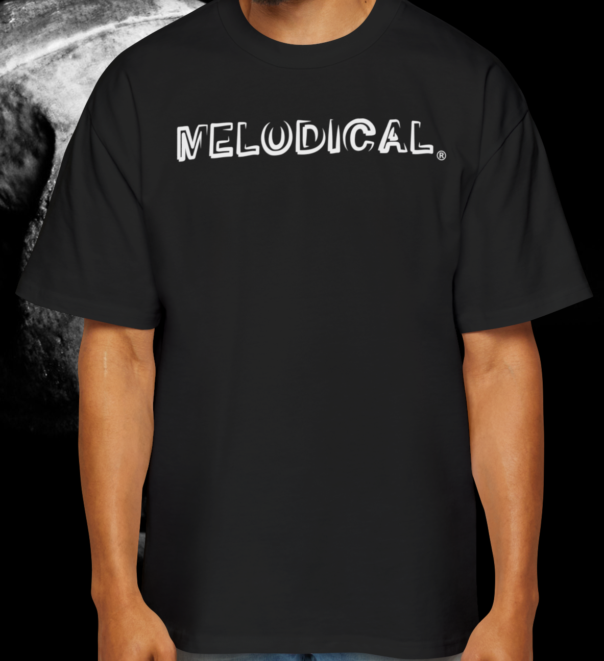 Melodical Oversized Graphic T