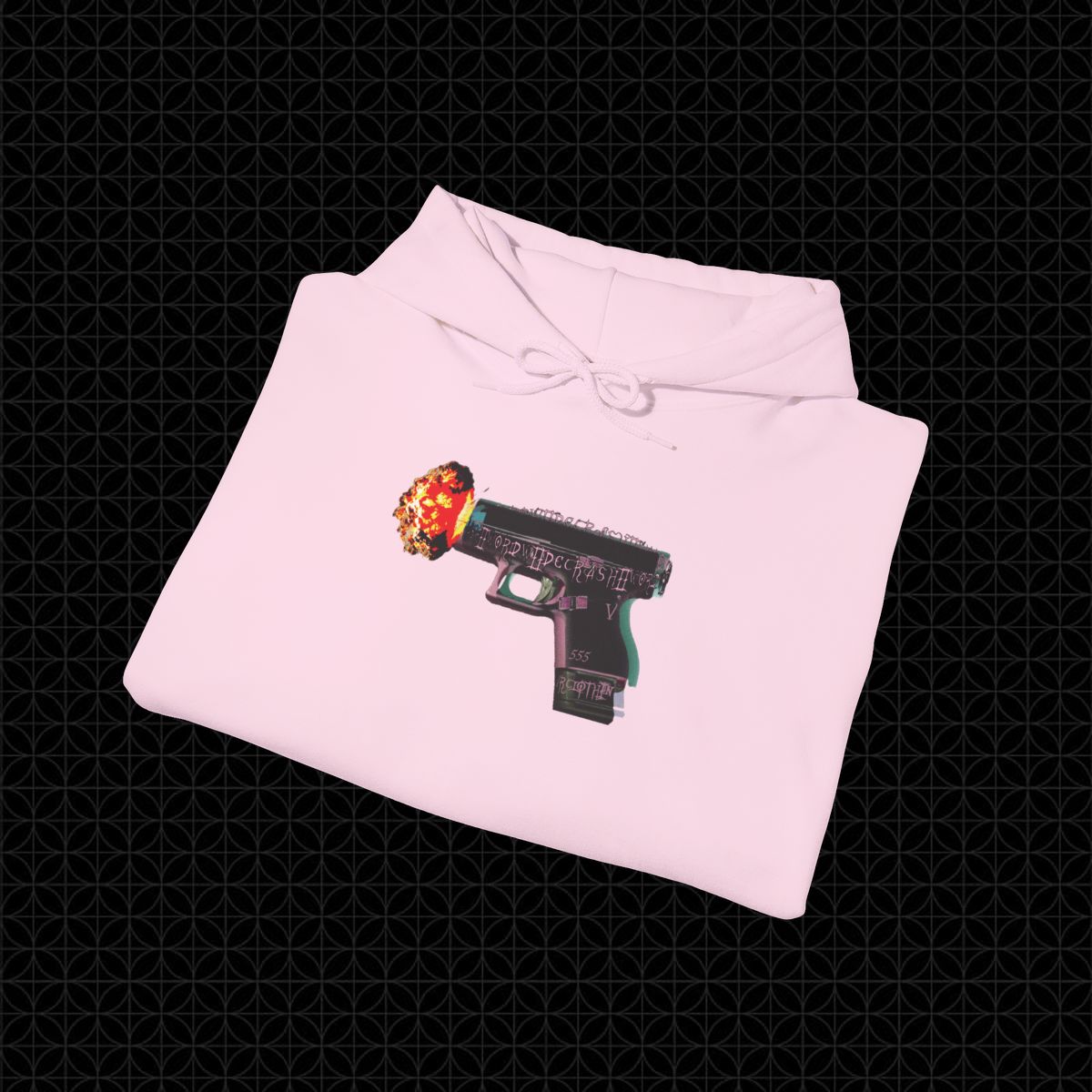Piink Gun Hoodie vII 43