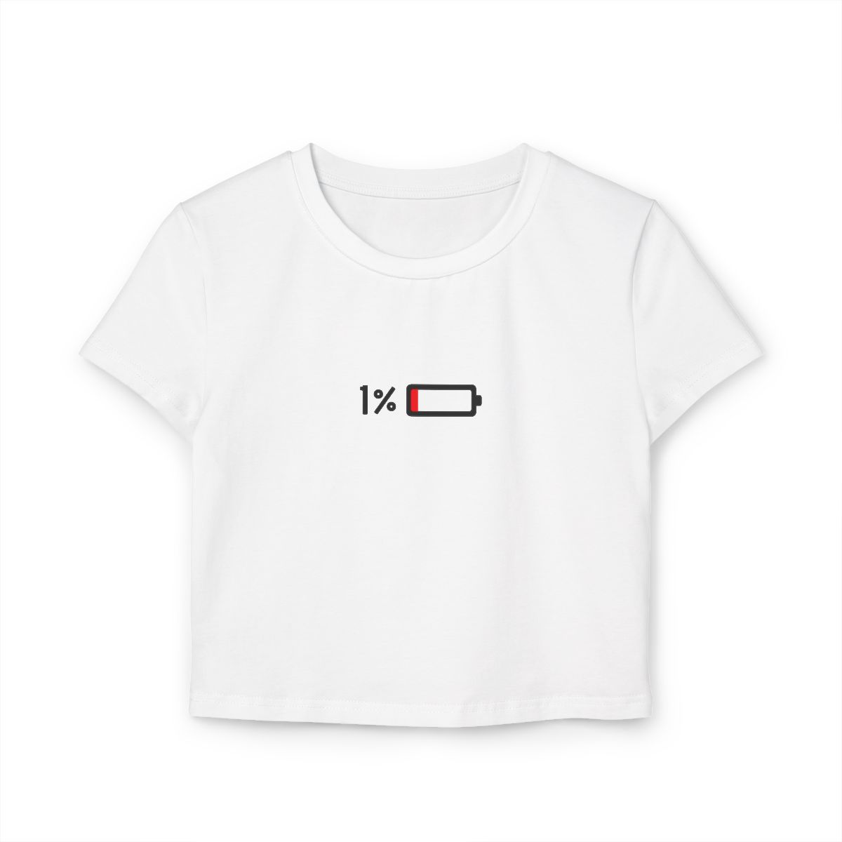 low Women's Graphic Crop T