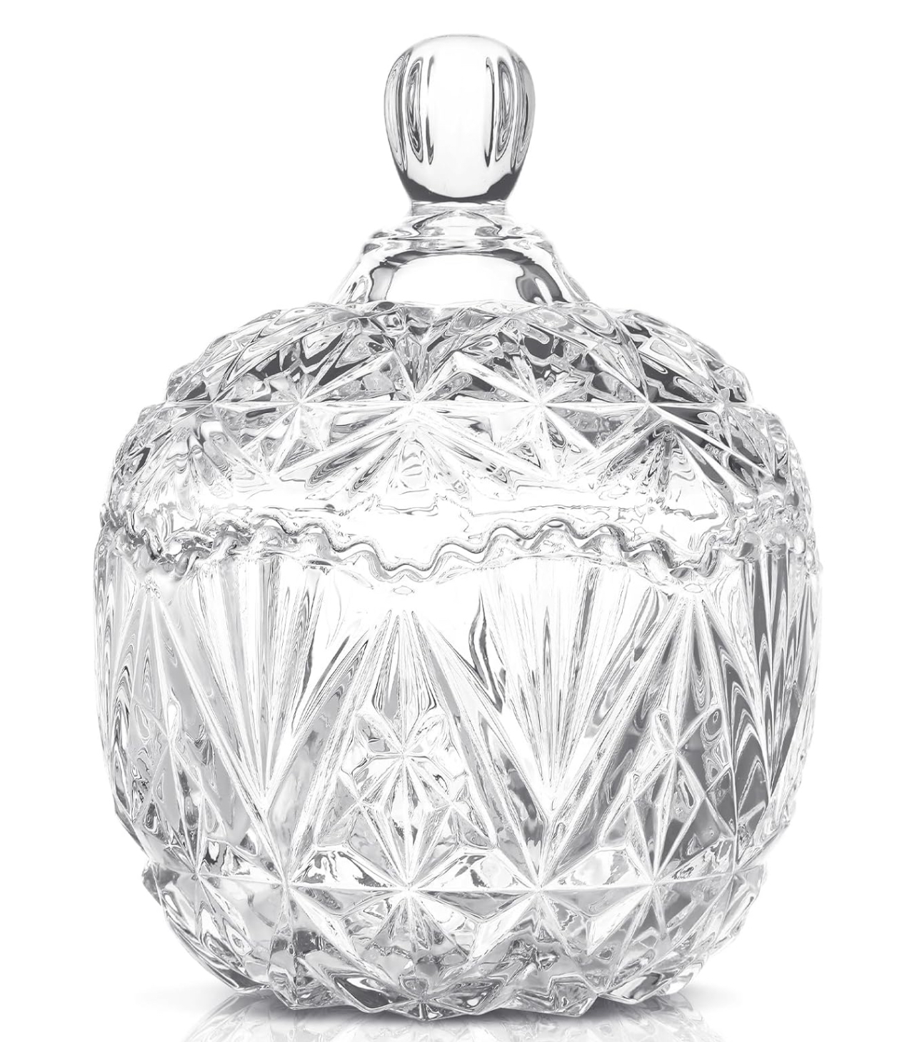 VELA EN ENVASE DE CRISTAL TIPO BOMBONERA de 20 OZ