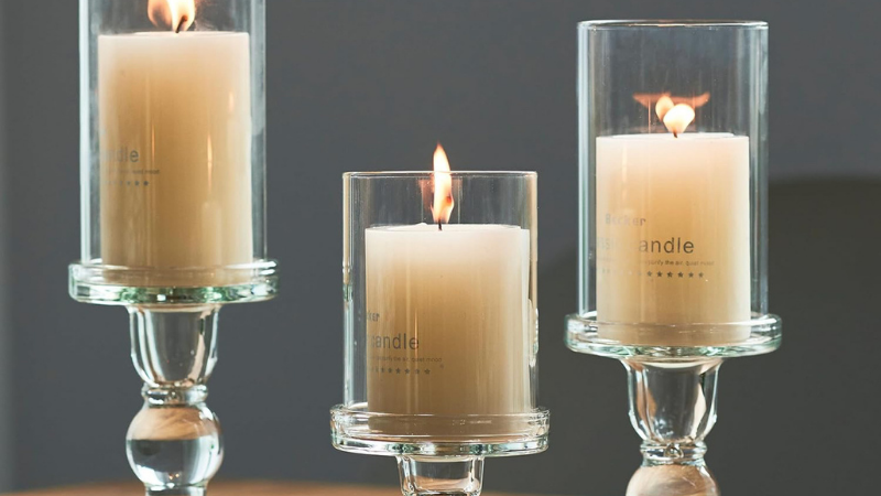 VELAS ENVASE 16 = 20 OZ DE CRISTAL TIPO COPA