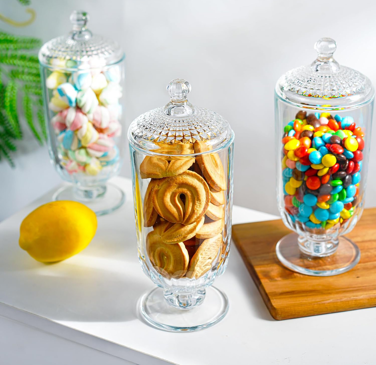 VELA EN ENVASE DE CRISTAL TIPO BOTICARIO