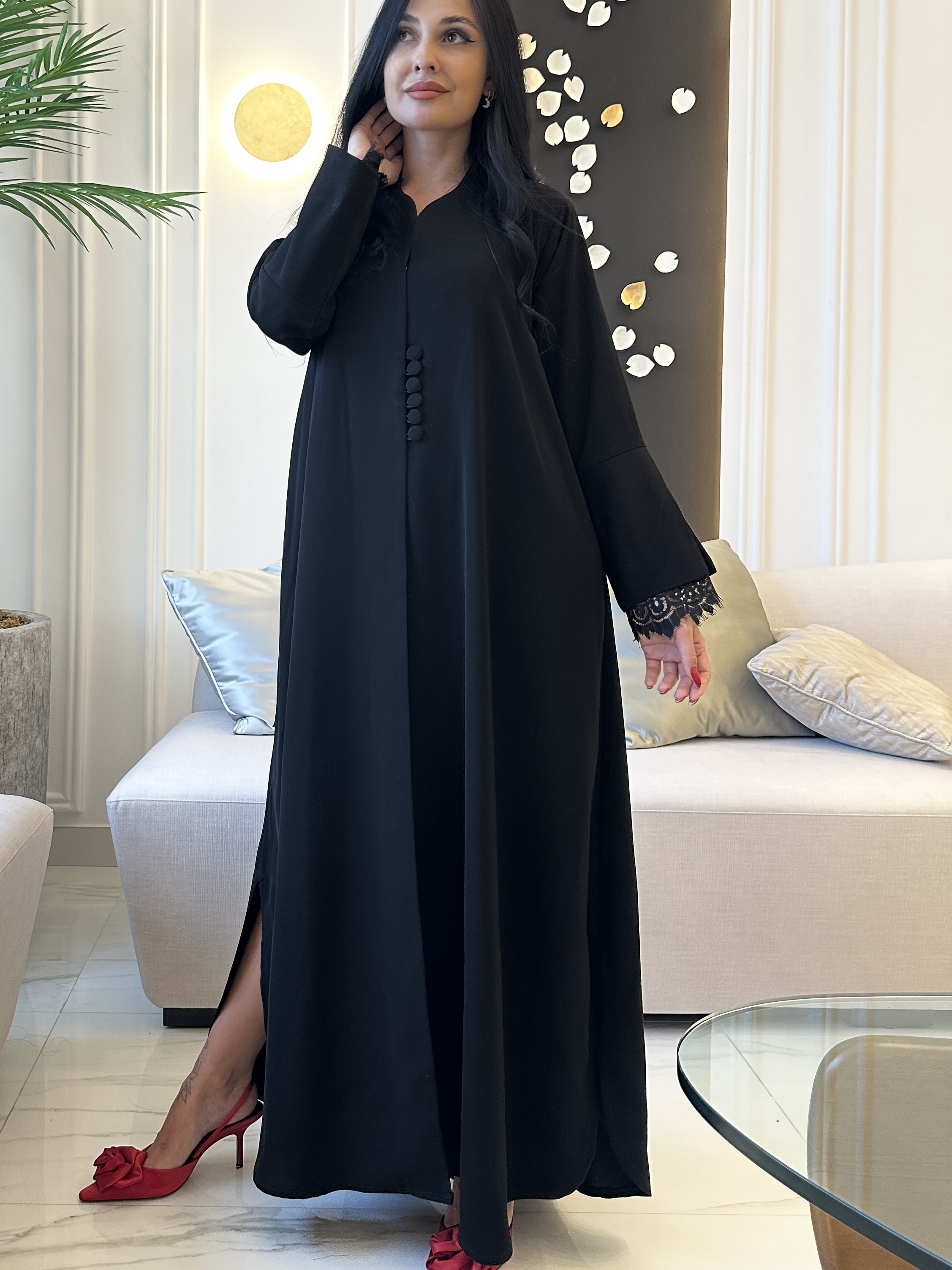 Elegant Black Abaya