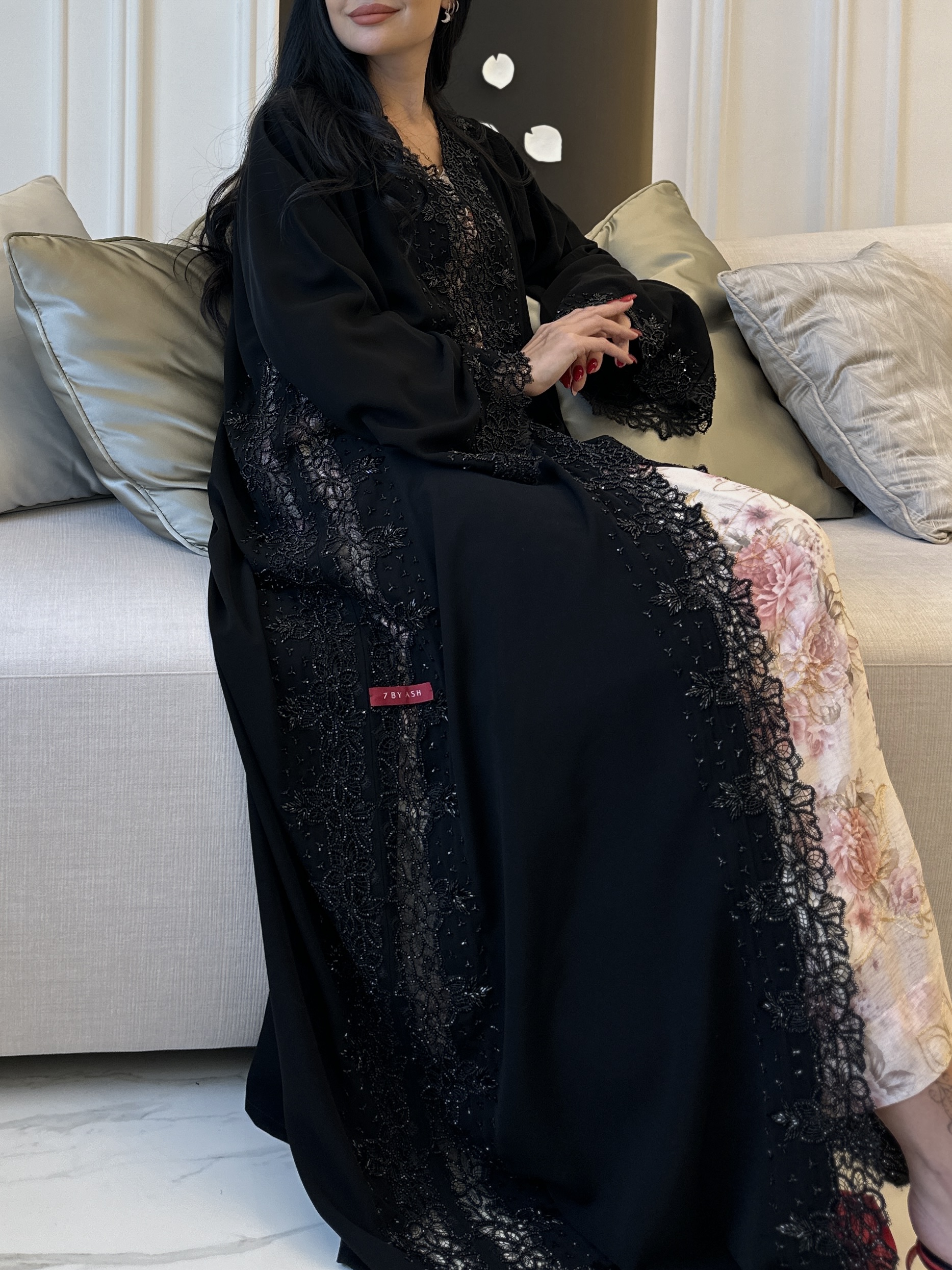 Elegant Black Abaya