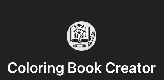 Coloring Book Creator GPT