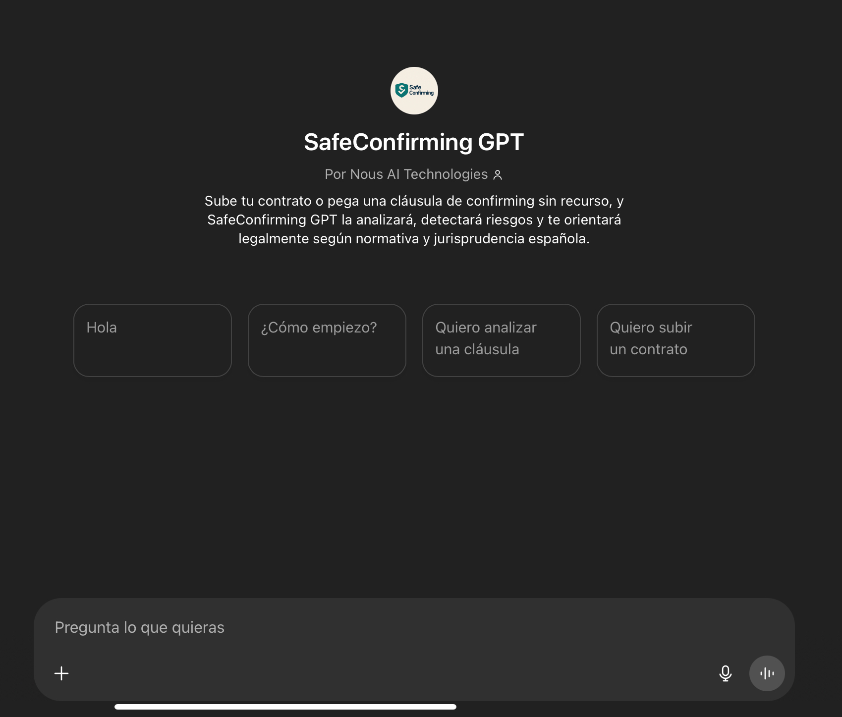 SafeConfirming GPT