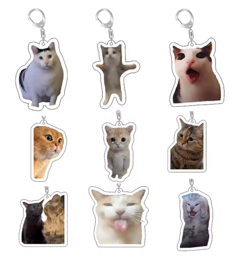 Cute Cat Keychains