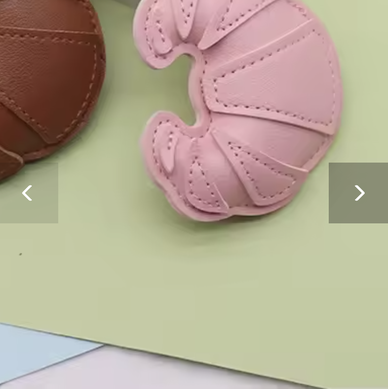 🔥 Flash Sale 🔥 Pink Croissant-Shaped Coin Purse