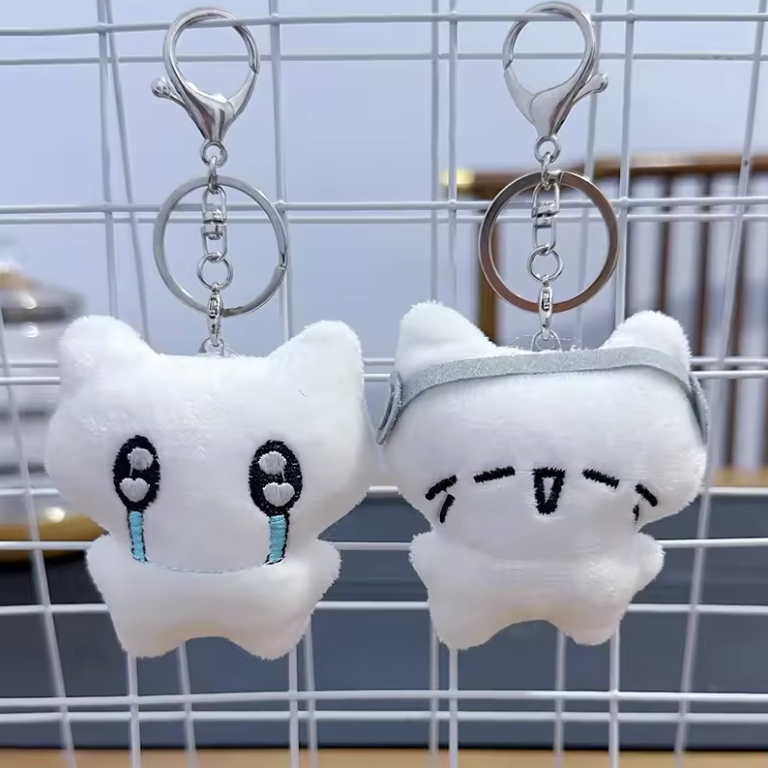 🔥 Flash Sale 🔥 Cute Cat Plush Keychain Set