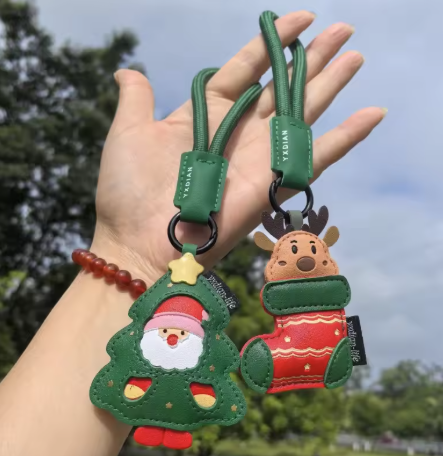 Christmas Cartoon Bag Charms