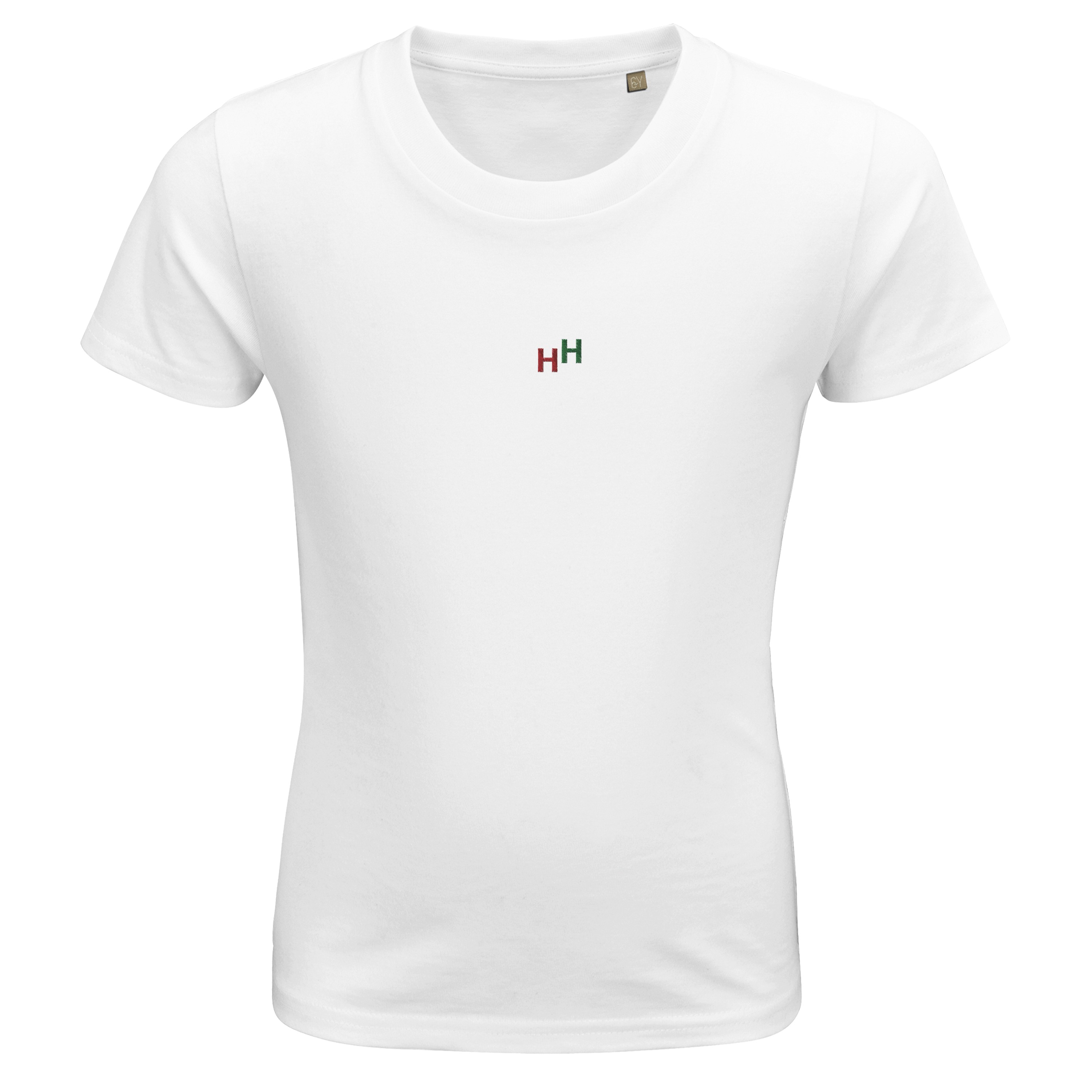 Gestalten Sie Ihr Bio-Baumwolle Kinder T-Shirt mit Initialen Ihrer Lieblingsstadt bestickt!