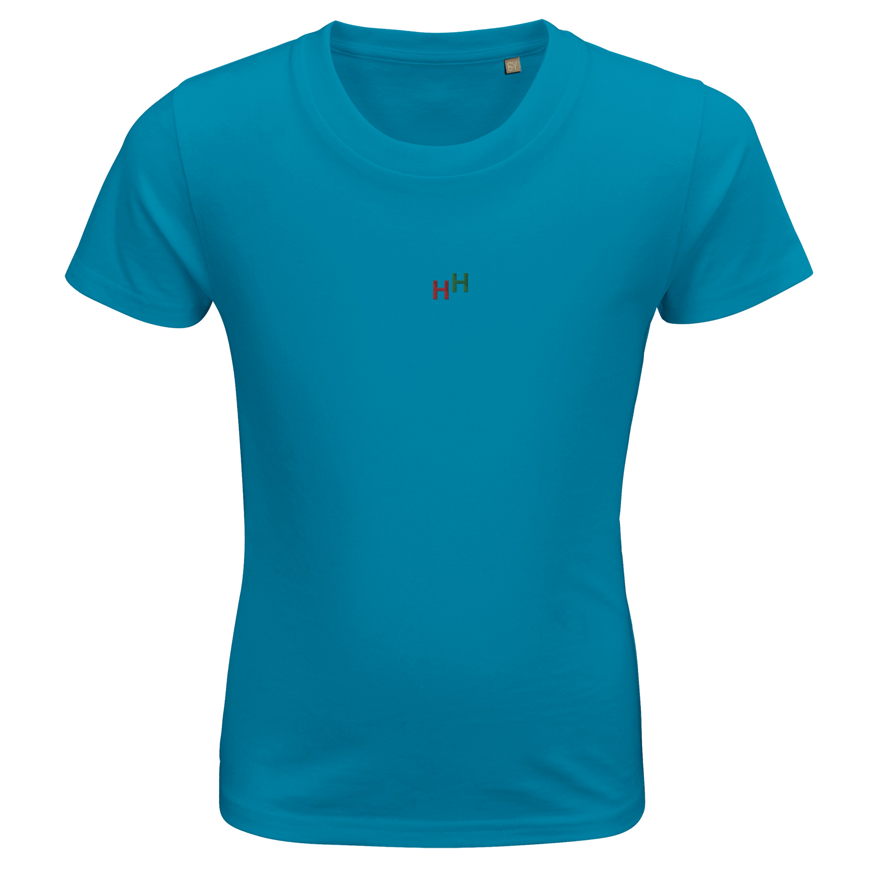 Gestalten Sie Ihr Bio-Baumwolle Kinder T-Shirt mit Initialen Ihrer Lieblingsstadt bestickt!