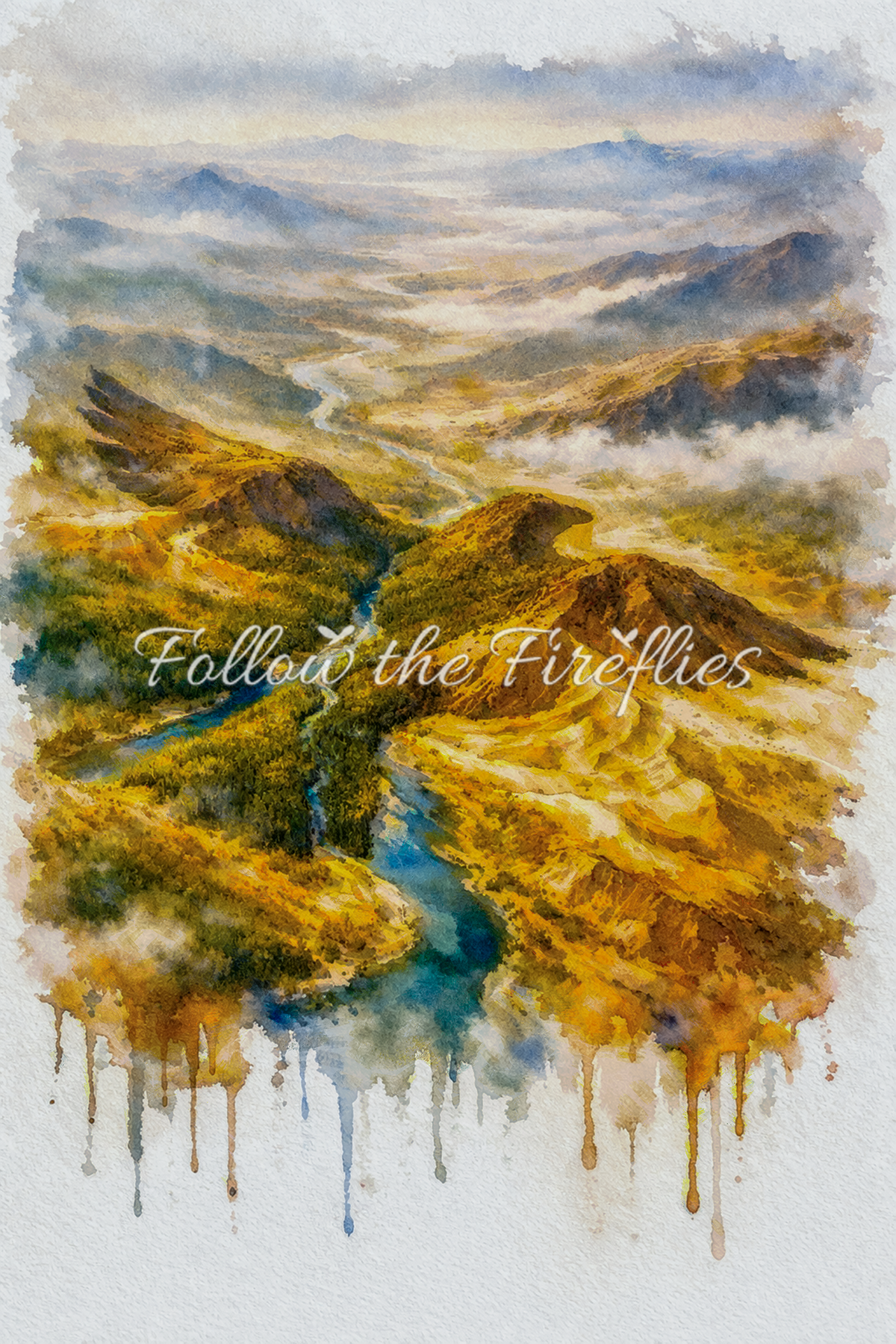 Earth Remembers Wings 20x30