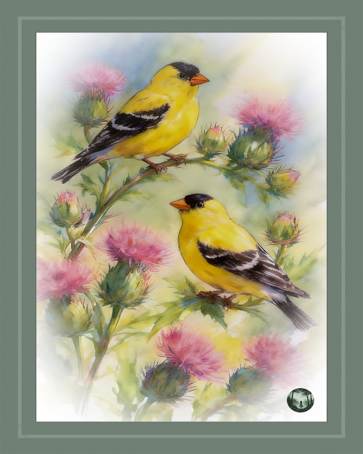 Thistle Sifters 20x28