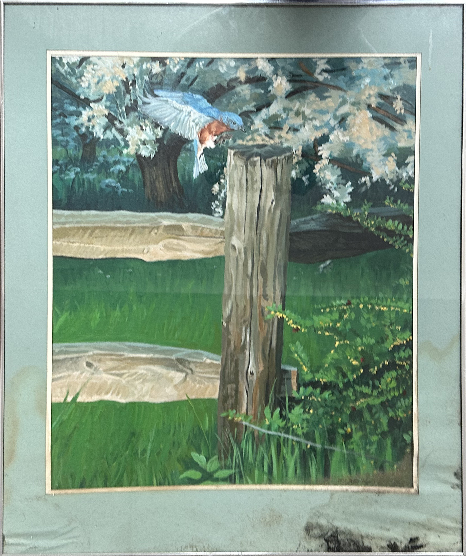 Framed Landscape Painting