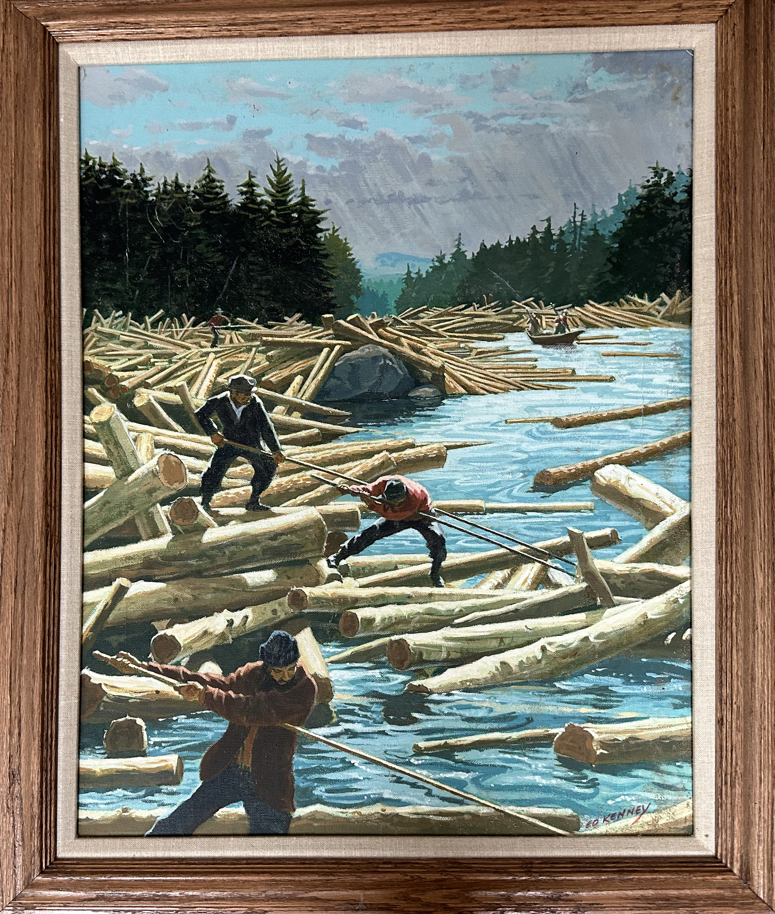 Breaking Log Jam