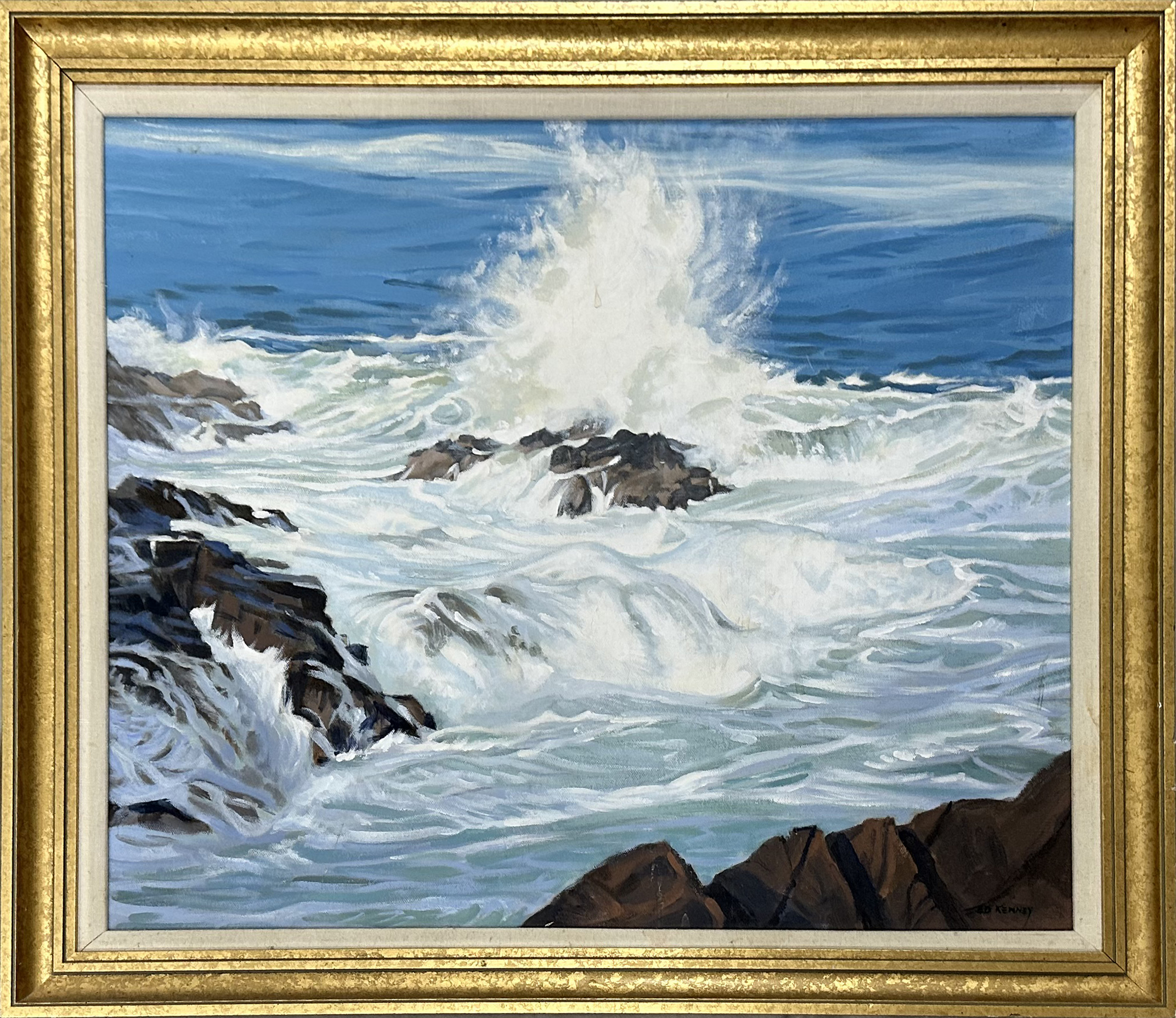Ocean Waves Painting