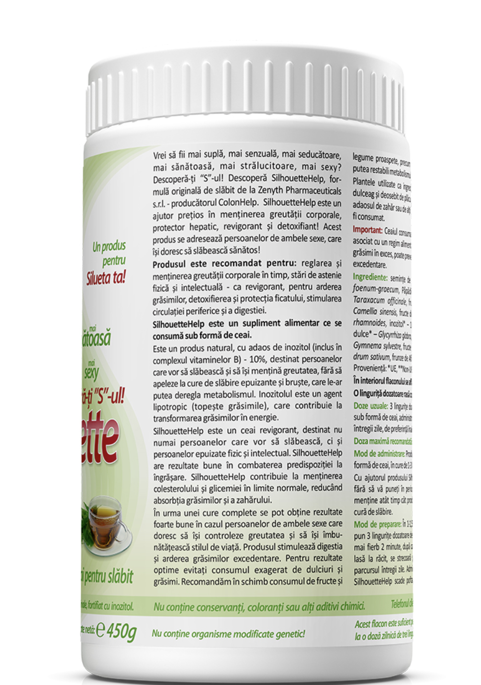SilhouetteHelp 480g | ZENYTH