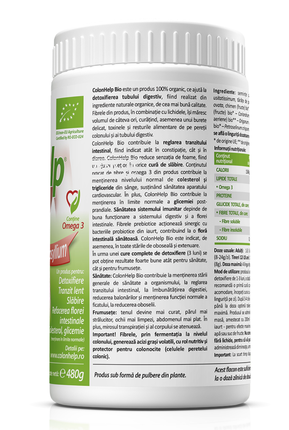 ColonHelp BIO 480g | ZENYTH