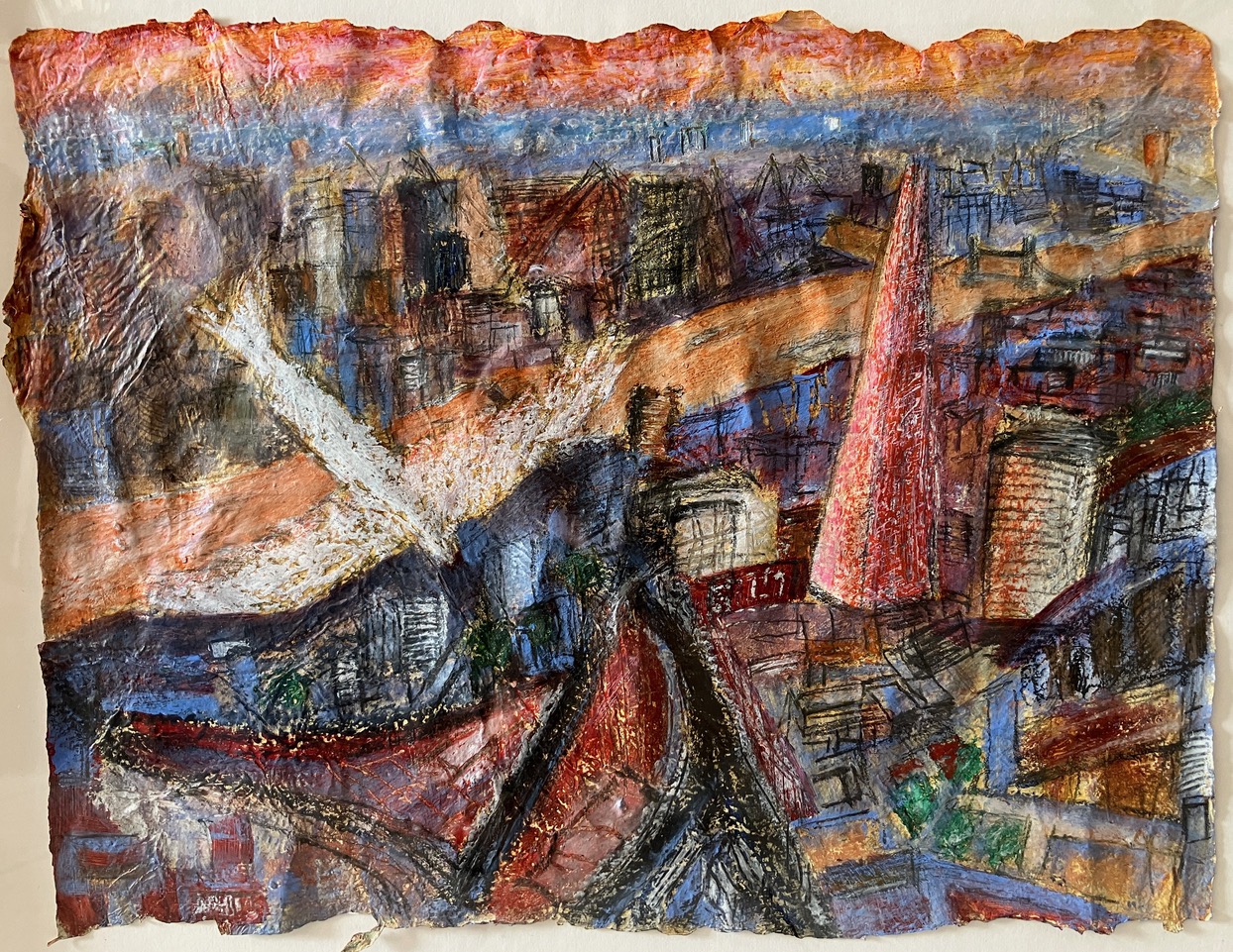 Bird over Shard / Artist: Louise Sheridan