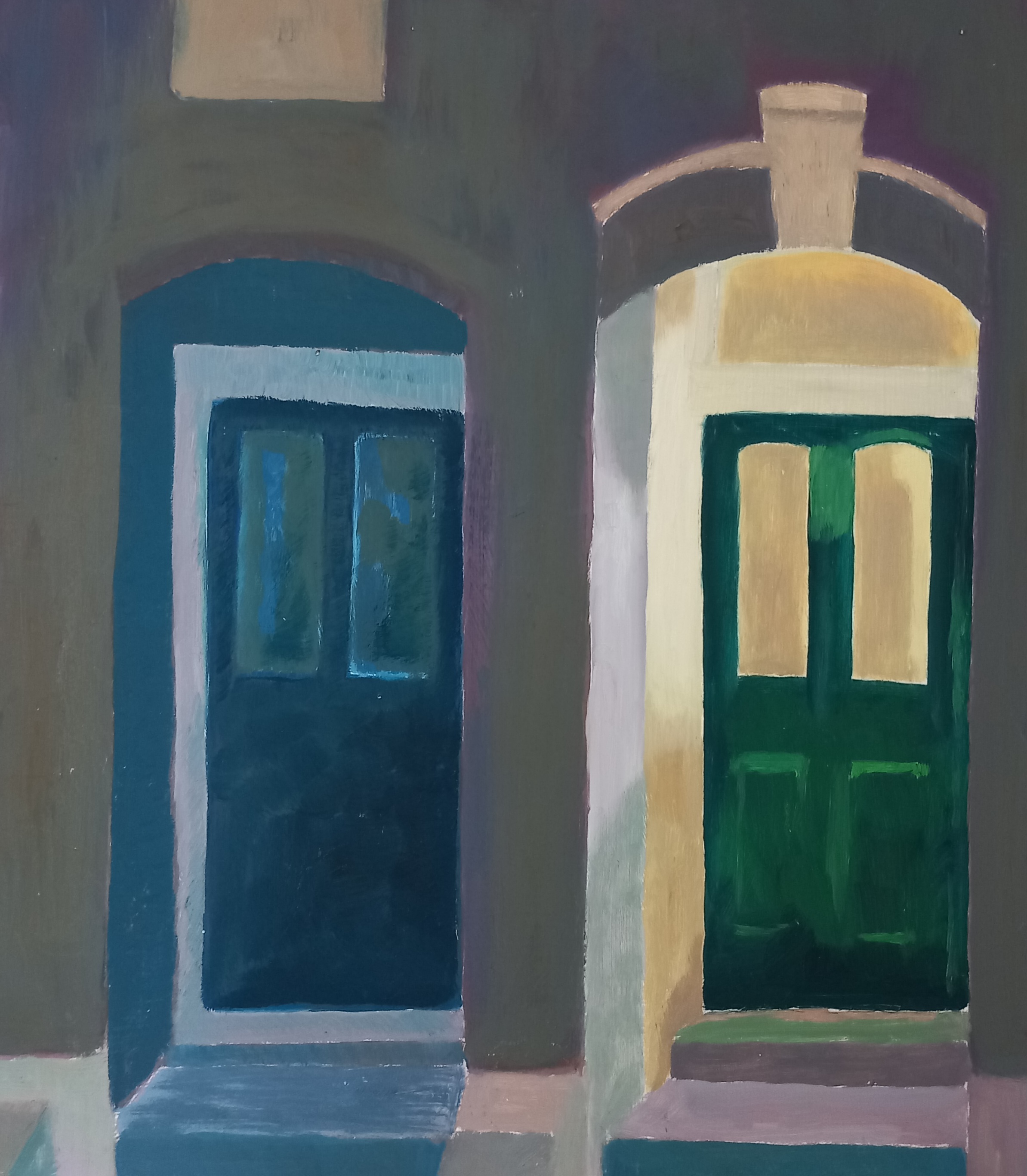 Night doors / Artist: Jonathan Cowell