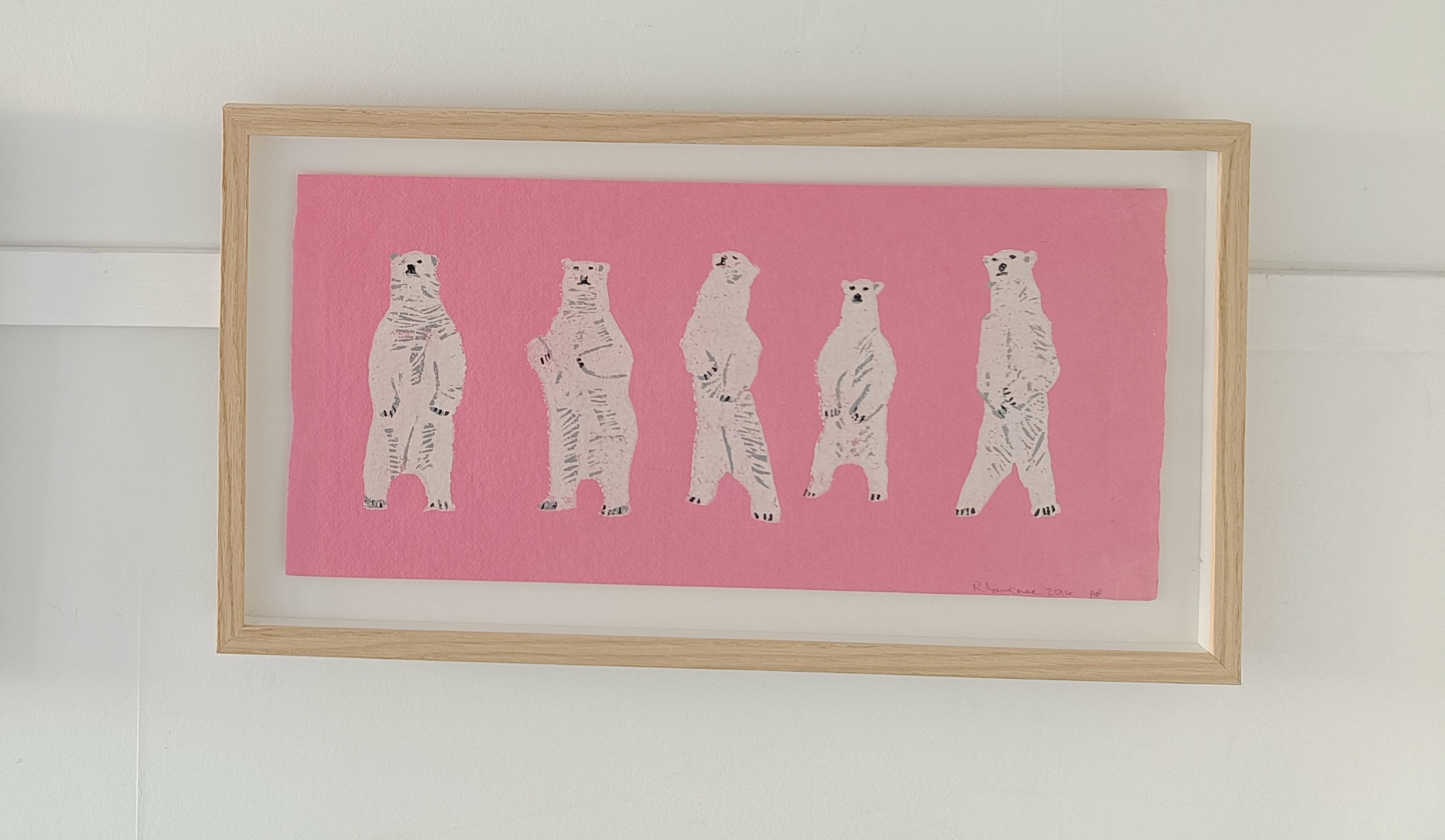Polar bears / Artist: Richard Laurence
